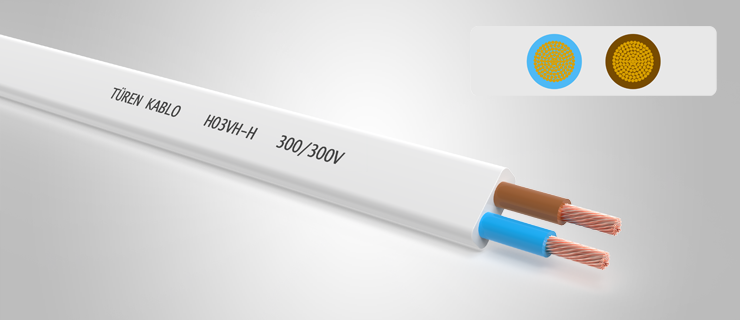 Esnek Yassı PVC Kablo